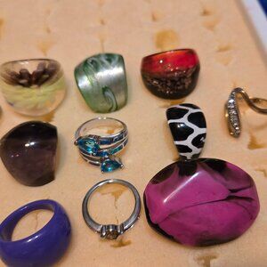 Lot of Fashion Rings